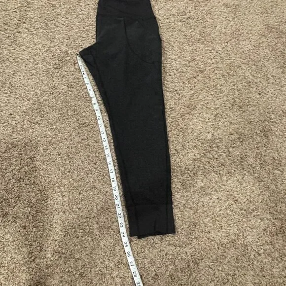 Zella Women's Stretchy Knit Jogger Pant, Heather Black/Gray, Size XL - Picture 2 of 6